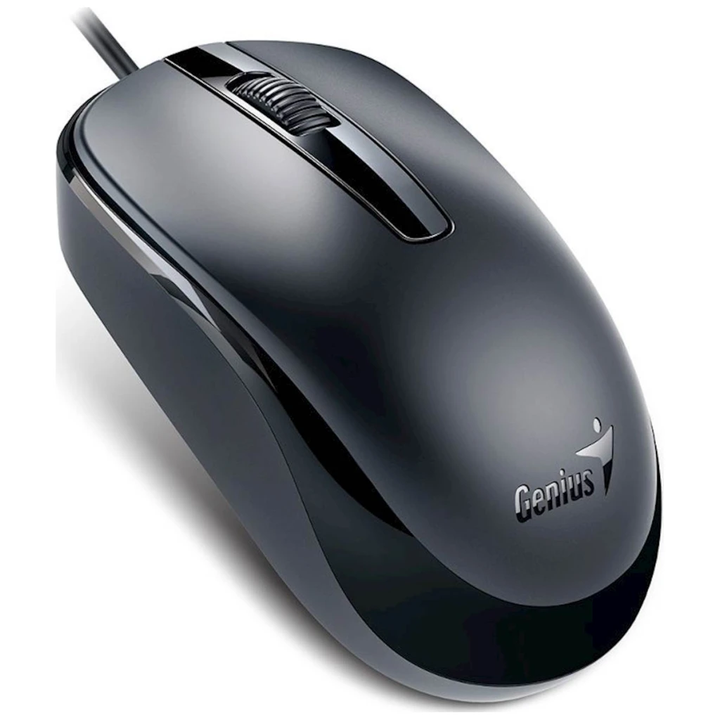 MIŠ GENIUS DX-120 USB, OPTIČKI, CRNI - image 1
