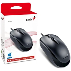 MIŠ GENIUS DX-120 USB, OPTIČKI, CRNI - thumbnail 2