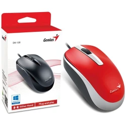 MIŠ GENIUS DX-120 USB CRVENI - thumbnail 3