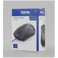 MIŠ HAMA MC-200 OPTIČKI, CRNI - thumbnail 2
