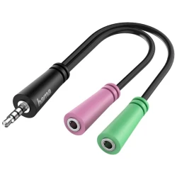 JACK ADAPTER HAMA 3,5MM TO 3-POL - thumbnail 1