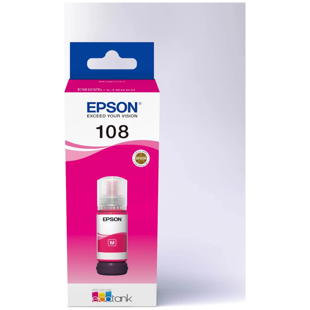 Tinta Epson 108 EcoTank Magenta - image 1