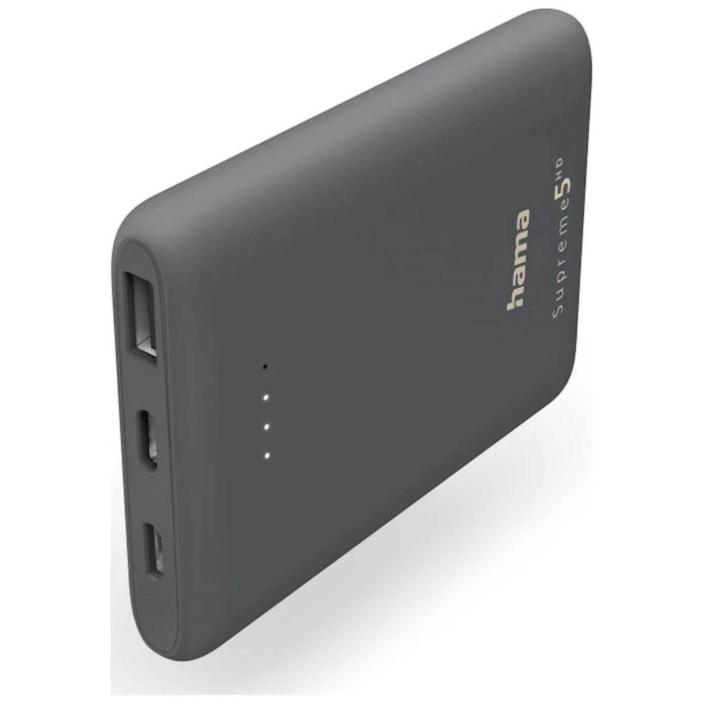 Powerbank Hama 5000mAh sivi - image 1