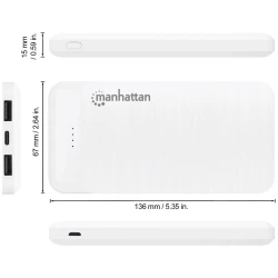 POWERBANK MANHATTAN 10000 mAh 2.1A, 5V - thumbnail 2