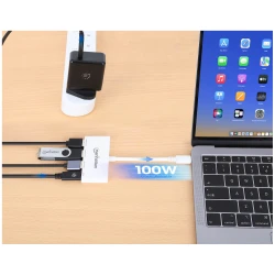 DOCKING MANHATTAN USB Type-C, 3.2, 3 Port USB 3.0 - thumbnail 2
