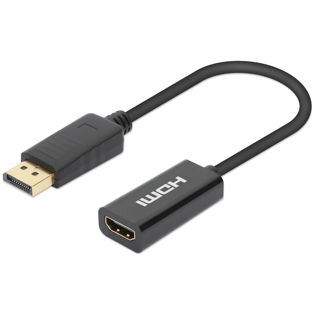 ADAPTER MANHATTAN   Active DP-Male/HDMI-Female, 4K@60Hz - image 1