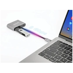 Adapter MANHATTANUSB-C to HDMI & VGA 4-in-1 - thumbnail 2