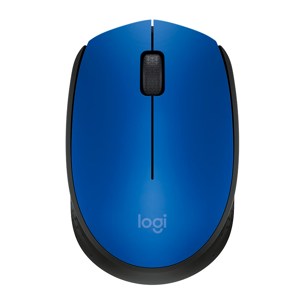 Logitech Bežični Miš M171 - Pouzdan, Ergonomski, 2.4GHz, Plavi - image 1