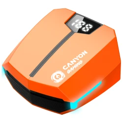 CANYON headset Doublebee GTWS-2 Gaming Orange - thumbnail 1