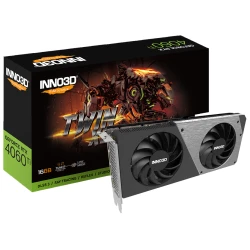 INNO3D GEFORCE RTX 4060 TWIN X2 2460MHz/ 17Gbps / 8GB GDDR6 / 128-bit/ DP+DP+DP+HDMI / - thumbnail 1