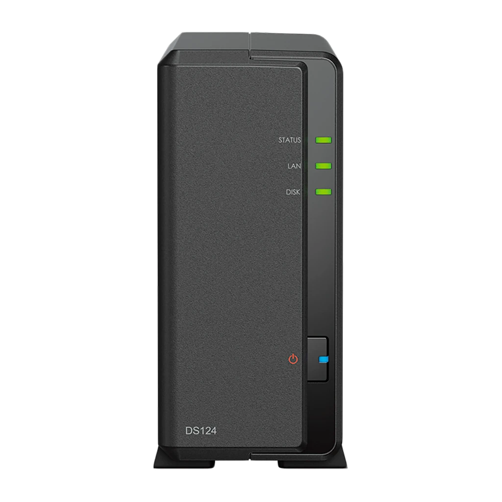 Synology DiskStation DS124 NAS Server - 4-jezgreni CPU, 1GB RAM, 1-Bay - image 1