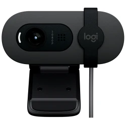 LOGITECH Brio 100 Full HD Webcam - GRAPHITE - USB - thumbnail 1