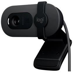 LOGITECH Brio 100 Full HD Webcam - GRAPHITE - USB - thumbnail 2