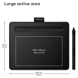 Wacom Grafički Tablet Intuos S Black - thumbnail 3