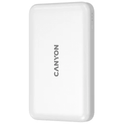 CANYON power bank PB-1001 10000 mAh PD 18W QC 3.0 Wireless 10W White - thumbnail 2