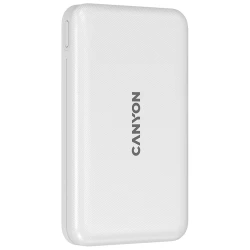 CANYON power bank PB-1001 10000 mAh PD 18W QC 3.0 Wireless 10W White - thumbnail 3