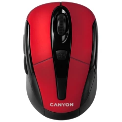 CANYON mouse MSO-W6 Wireless Red - thumbnail 1