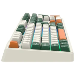 CANYON Bežična Mehanička Tastatura Shadder GKW-11 - RGB, Bijela - thumbnail 5