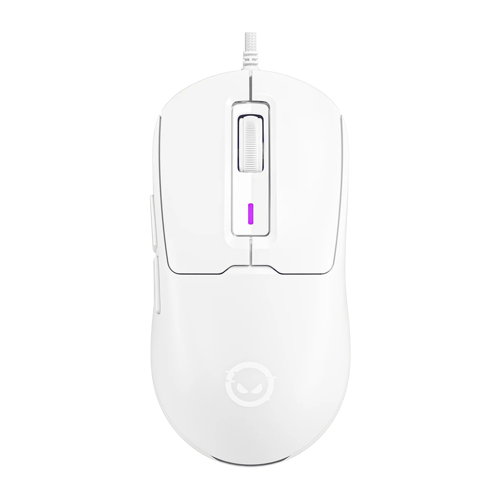 LORGAR MSA10 Ultralight Wired Gaming Mouse Advanced white - image 1