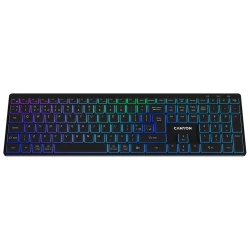 Canyon Bežična RGB Tastatura HKB-W11 - Dual Mode, RGB, Wireless, Crna - thumbnail 2