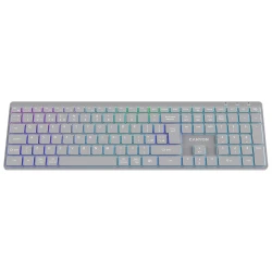 CANYON keyboard HKB-W11 UK/US RGB Dual Mode Wireless Grey - thumbnail 2