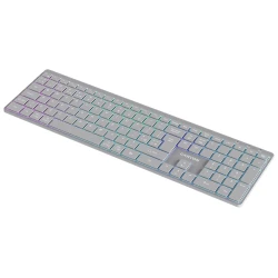CANYON keyboard HKB-W11 UK/US RGB Dual Mode Wireless Grey - thumbnail 4