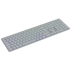 CANYON keyboard HKB-W11 UK/US RGB Dual Mode Wireless Grey - thumbnail 5