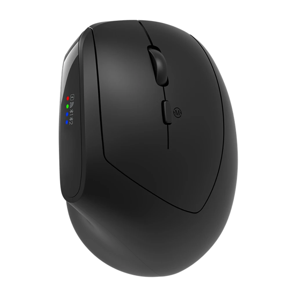 CANYON Ergonomski Bežični Miš MW-25 - LED, Dual mode, AA, Crni - image 1