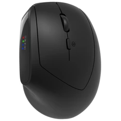 CANYON Ergonomski Bežični Miš MW-25 - LED, Dual mode, AA, Crni - thumbnail 1