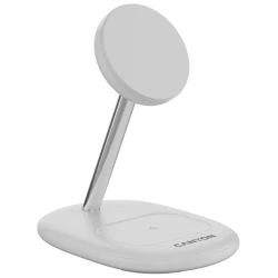 CANYON wireless charger WCS-205 15W Qi2 2in1 White - thumbnail 3