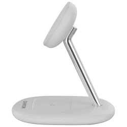 CANYON wireless charger WCS-205 15W Qi2 2in1 White - thumbnail 4