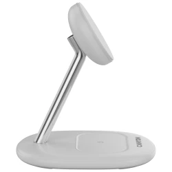 CANYON wireless charger WCS-205 15W Qi2 2in1 White - thumbnail 6