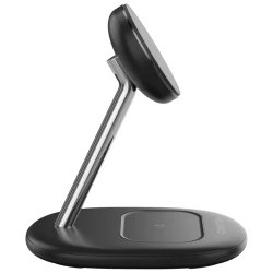CANYON wireless charger WCS-205 15W Qi2 2in1 Black - thumbnail 6