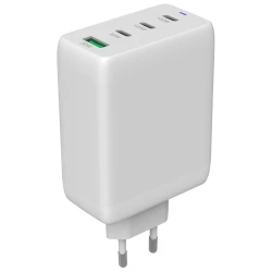 CANYON charger CU100ACC GaN 100W 3xPD 1xQC EU White - thumbnail 1