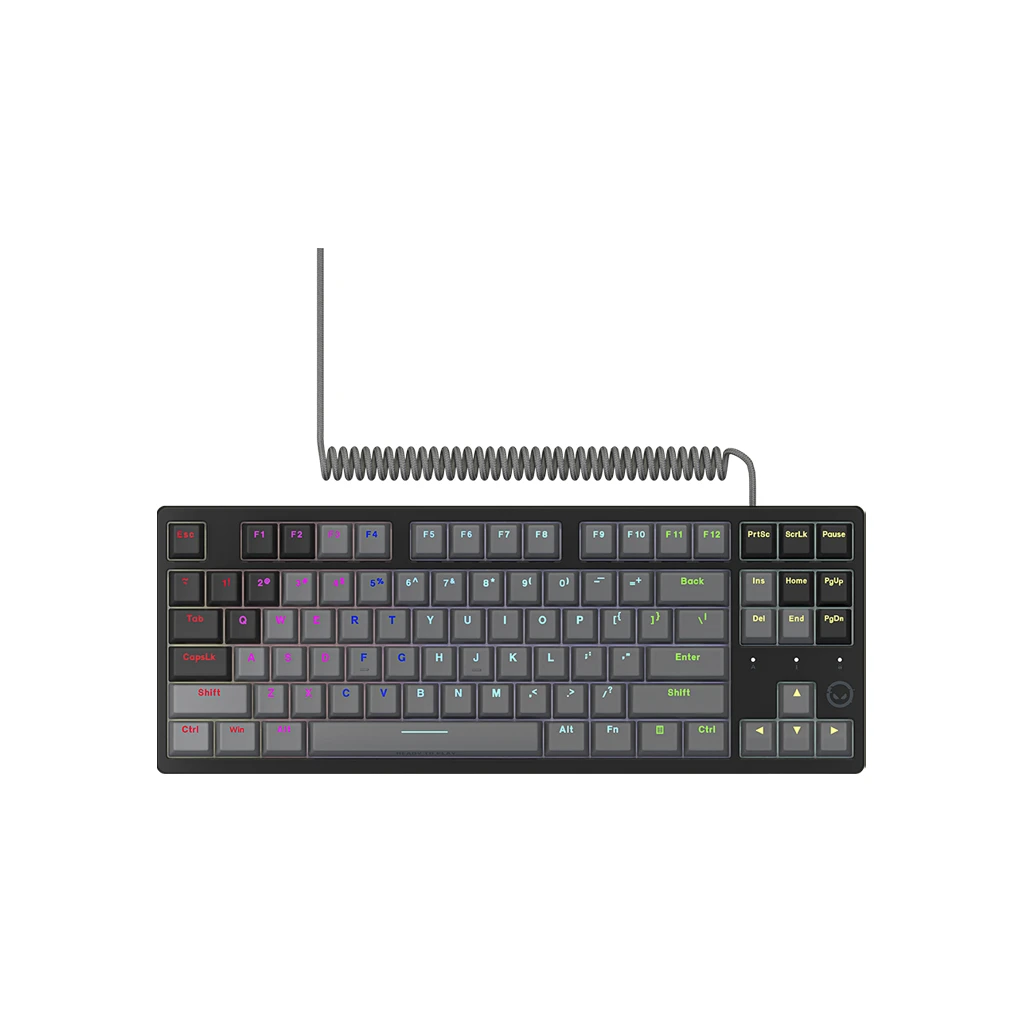 LORGAR Azar 514TKL Wired RGB mechanical gaming keyboard black EN layout - image 1
