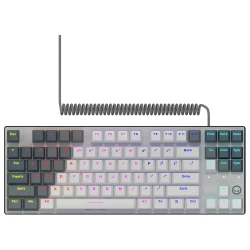 Lorgar Azar 514TKL žičana mehanička gaming tastatura, RGB, bijela, EN raspored - thumbnail 1