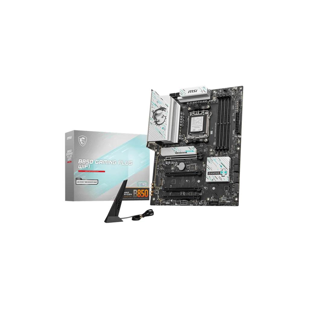MSI B850 GAMING PLUS WIFI Motherboard ATX - Supports AMD Ryzen 9000/8000 / 7000 Processors - image 1
