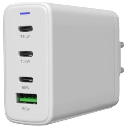 CANYON charger CU140ACC GaN 150W 3xPD 1xQC EU White - thumbnail 5