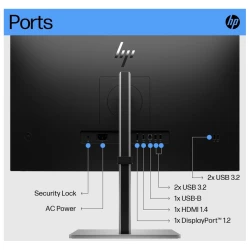 HP 27" monitor E27 g527",FHD,IPS,300cd,5ms,75Hz,HDMI,DP,4xUSB3.2,podesivo postolje,3y - thumbnail 2