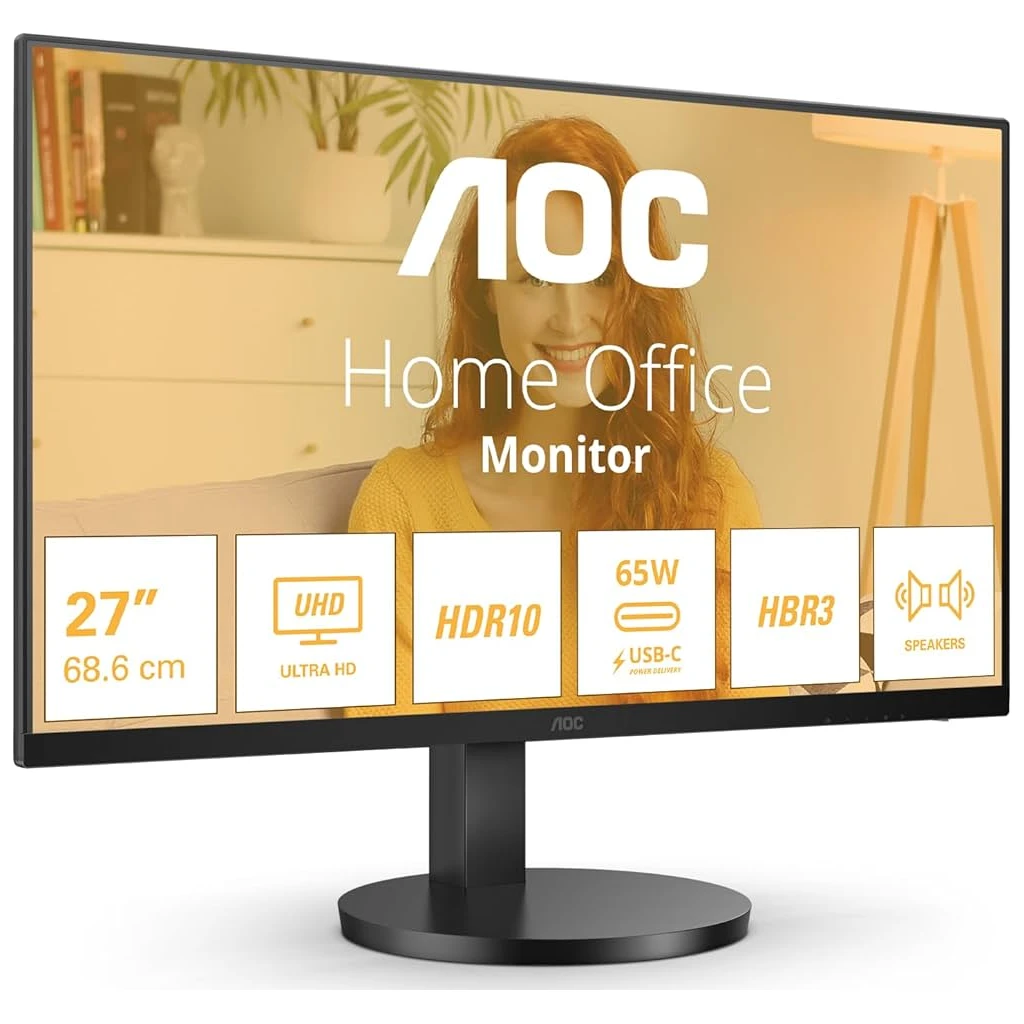 AOC Monitor U27B3CF - 27" 4K UHD IPS Ekran sa USB-C i 10-bit bojama - image 1