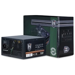 Inter-tech PSU HiPower SP-650W12cm fan,  Mainboard 20+4PinPCI-Express 6+2Pin, 4x SATA, 1x Floppy - thumbnail 4