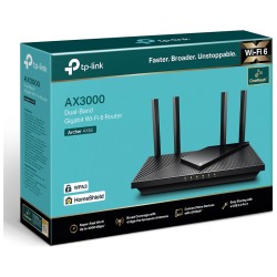 TP-Link ARCHER AX55 ruter AX3000, Wi-Fi 6 Dual band, brzina do 3 Gbps, 4 ext.antene - thumbnail 2