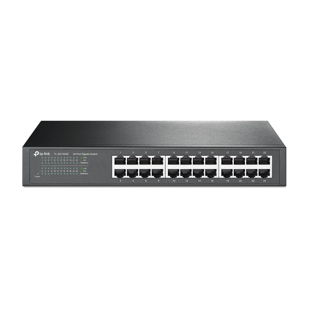 TP-Link TL-SG1024D Switch24x10/100/100024-Port Gigabit Desktop/Rackmount Switch - image 1