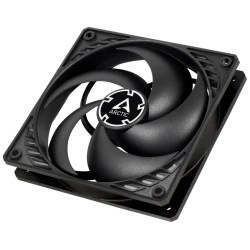 Arctic Case Fan P12 (Black)Pressure-optimised 120 mm Fan - thumbnail 1