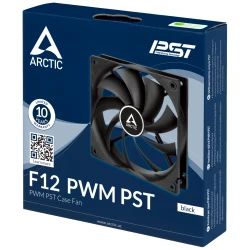 Arctic Fan F12 PWM PST (Black)120 mm PWM Case Fan - thumbnail 2