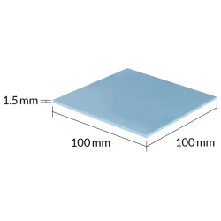 Arctic Thermal Pad TP-3 1.5mm100x100mmidealan za RAM, chipset, IC - thumbnail 1
