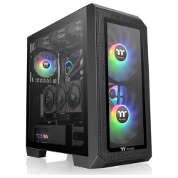Thermaltake View 300 MX Mid tower, tempered glass 2x 200mm ARGB PWM fan, 1x 120mm ARGB - thumbnail 1