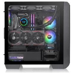 Thermaltake View 300 MX Mid tower, tempered glass 2x 200mm ARGB PWM fan, 1x 120mm ARGB - thumbnail 3