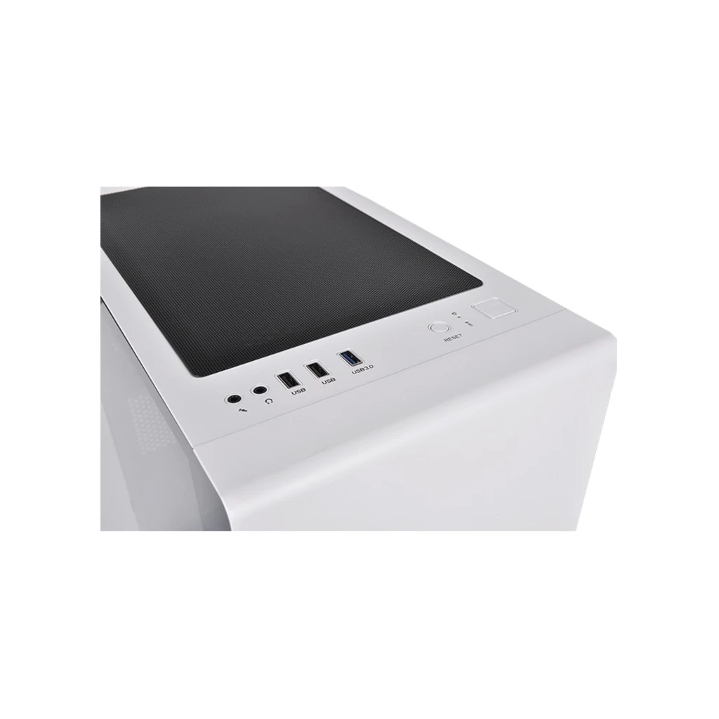 Thermaltake S100 White Micro Micro case, tempered glass, 1x 120mm fan - image 1
