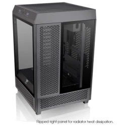 Thermaltake The Tower 500 Mid tower case, TG, 2x Standard 120mm fan - thumbnail 2